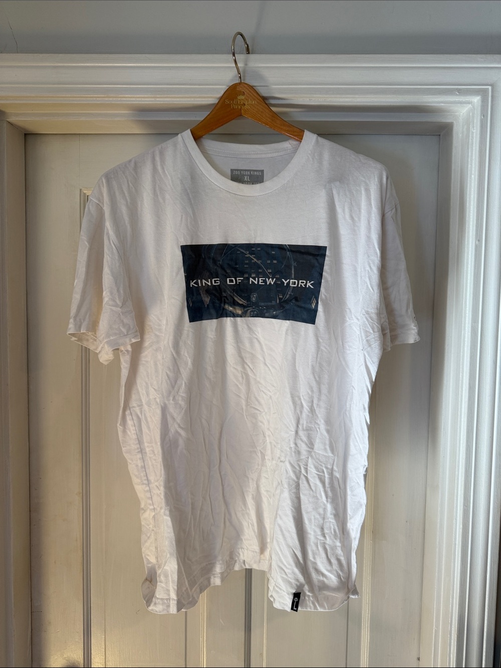 King of New York Graphic Tee - White